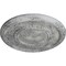 Ekena Millwork Federal Roped Large Medallion (Canopies up to 7 3/4"), 17 3/8"OD x 1 1/8"P, Ultra Pure White Crackle CM17FEUWC - alternate 2